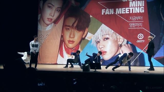 GOT7 Speed Up Dance (170409 갓세븐 Mini Fanmeeting) смотреть онлайн