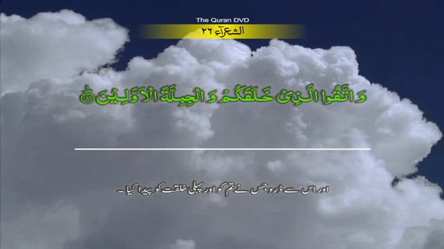 Surah-26 Ash-Shu'ara Ayat No 176 – 191 Ruku No-10 Word by word learning Quran in video in 4K смотреть онлайн