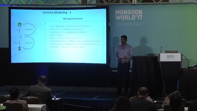 MongoDB - World 2017 - Designing and Implementing a CHAT application on MongoDB Atlas смотреть онлайн