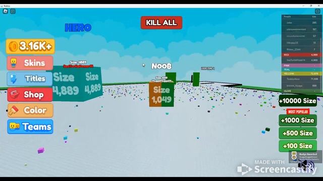 WHAT IS THIS GAME?! Block eating simulator смотреть онлайн