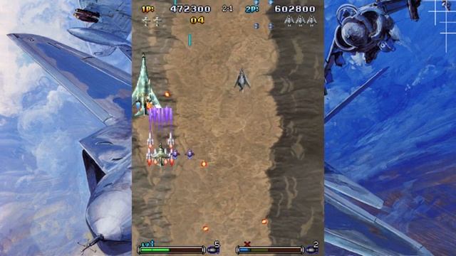 Strikers 1945-3(Strikers 1999) F-117 + AV-8 Co-Op Play(Cooperative gameplay ) ALL clear смотреть онлайн