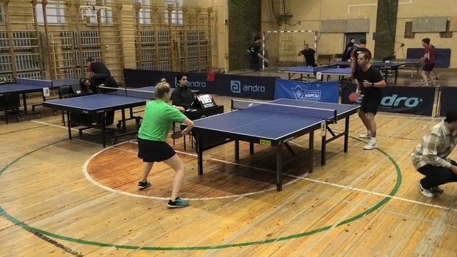 1/8 Винокуров А. - Березина А. III Кубок ТТплэй ИТМО РФ СПб настольный теннис смотреть онлайн