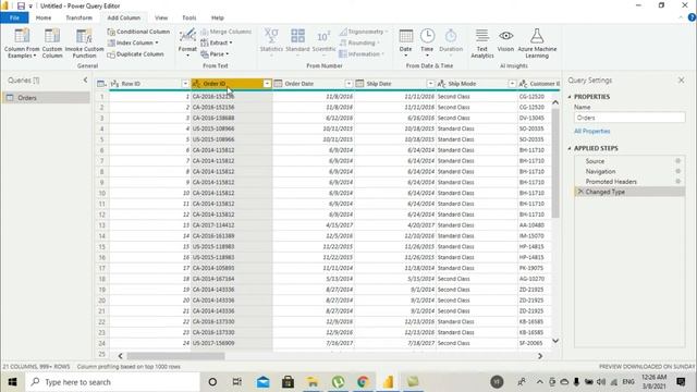Transform vs Add Column in PowerBI Query Editor Mode смотреть онлайн