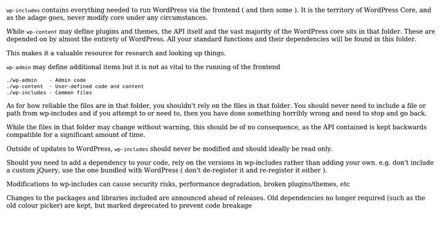 Wordpress: What is the wordpress wp-includes folder for? (4 Solutions!!) смотреть онлайн