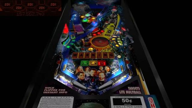 Lost in Space VPX (SEGA, 1998) - Bigus MOD смотреть онлайн