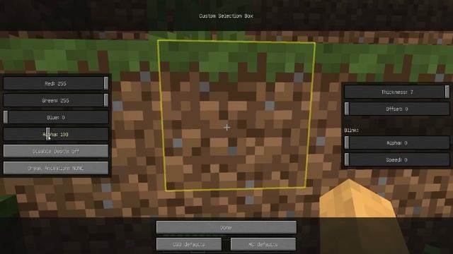 Настраиваемое Выделение Блока (CUSTOM SELECTION BOX Mod) - Обзор модов Minecraft # 88 смотреть онлайн