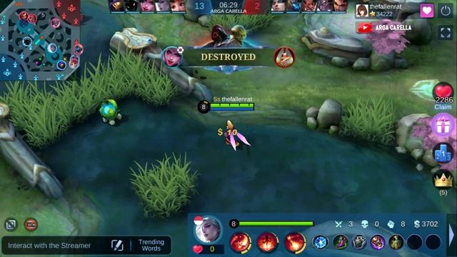 IMMORTAL! Tank Carmilla Best Build [ Top 1 Global Carmilla Gameplay ] thefallenrat - Mobile Legends смотреть онлайн