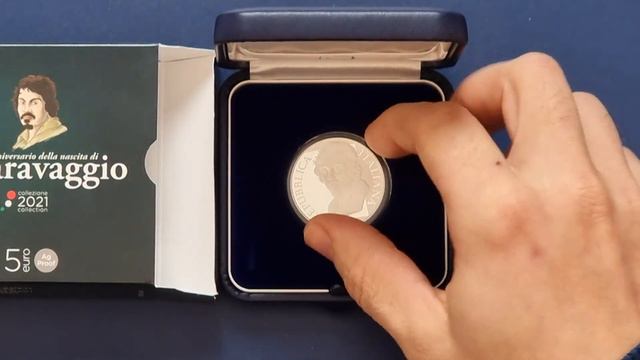 ITALIA 2021 - 450° ANNIVERSARIO DELLA NASCITA DI CARAVAGGIO 5 EURO ARGENTO PROOF!! QUANTO VALE? смотреть онлайн
