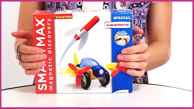 Bondibon Smart Max Магнитный конструктор Полёт ВВ0878) смотреть онлайн