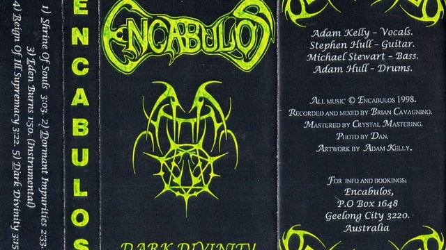 ENCABULOS "Dark Divinity" 1998 Demo (Australian Death Metal) смотреть онлайн