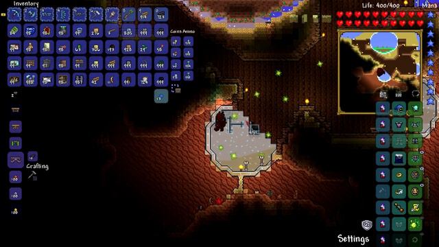 Terraria speed build - House in a desert hill смотреть онлайн