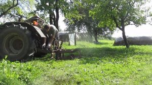 Самодельная картофелекопалка к трактору т25.