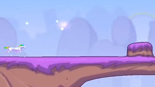 N3t Games - Robot Unicorn Attack смотреть онлайн