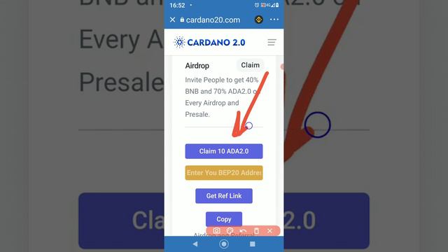 Airdrop Cardano 2.0 Листинговая цена 8 $ -1 ADA 2.0 будет размещен на Pancakeswap. смотреть онлайн