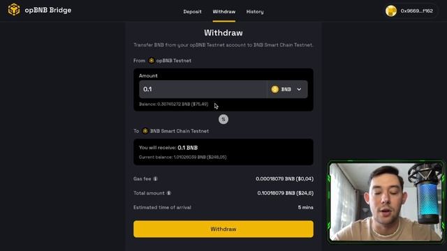 ПРОХОДИМ ТЕСТНЕТ ОТ opBNB | ПОШАГОВАЯ ИНСТРУКЦИЯ смотреть онлайн