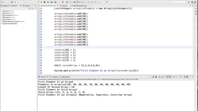 Java ArrayList | ArrayList Tutorial | Java Data Structures. смотреть онлайн