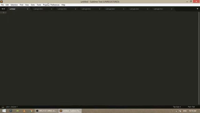 Tutorial HTML #1 Instalasi SublimeText смотреть онлайн