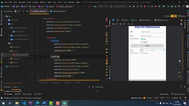 Android Studio Radio Button смотреть онлайн
