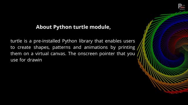 How to Print Patterns in Python using turtle module | Python Project 1c - with source code explaine смотреть онлайн