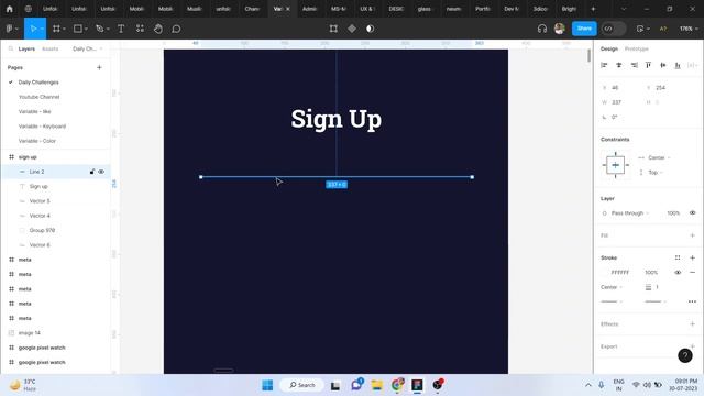 ?How to design Sign up Page || Designchallenge1✨ || Tamil #uiux #figma #designchallenge1 #uiuxjobs смотреть онлайн