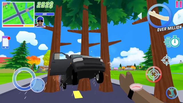 Dude Theft Wars - New update 2024 | Shiva and Kanzo Gameplay смотреть онлайн