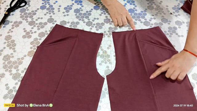 ✂️🪡🧵Шорты "Элоиза" по выкройке Елены Пленкиной 🧵🪡✂️