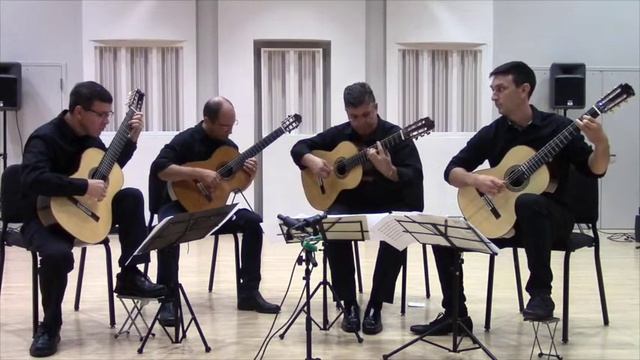 Alachua Guitar Quartet - Libertango смотреть онлайн