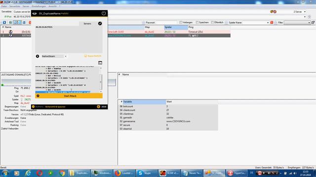 Cs 1.6 Exploit ( SV_DuplicateNames V2.1 ) [ 2018/2019 ] ( ReHLDS/HLDS )