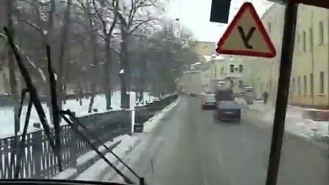 Moscow Tram Cabview Route A 10x 2004 Sound