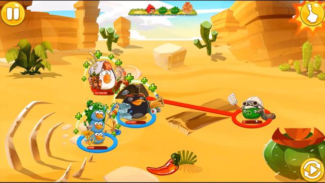 Angry Birds Epic | Wawe battle: Desert Island -2 смотреть онлайн