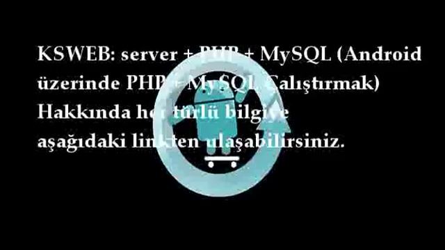 KSWEB: server + PHP + MySQL (Android üzerinde PHP + MySQL Çalıştırmak) Android смотреть онлайн