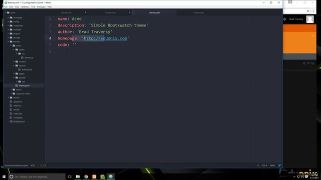 #laravel #PHP Laravel PHP FW Tutorial Full Course for Beginners |Project 9 Custom Theme Layout - 04 смотреть онлайн