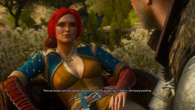 The Witcher 3 - Triss Visits Geralt In Corvo Bianco