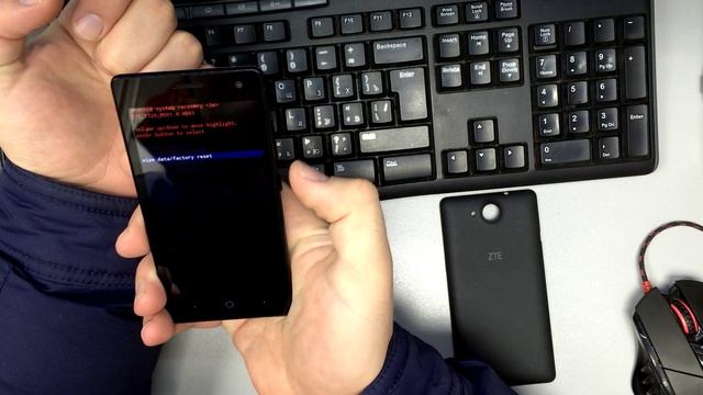 ZTE Blade GF3 (Hard Reset) сброс настроек смотреть онлайн