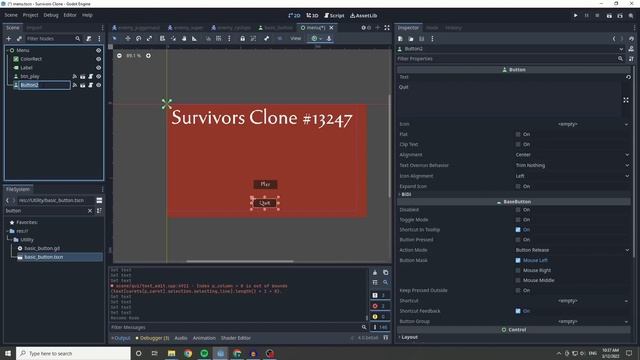 Make a Vampire Survivors Clone in Godot 4: Part 15 - Finishing the game смотреть онлайн