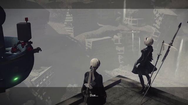 Nier Automata: Mysterious Dungeon + Side Quests + A LOT of Hacking смотреть онлайн
