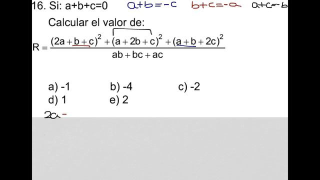 a+b+c=0, a^2+b^2+c^2=-2(ab+bc+ac) смотреть онлайн