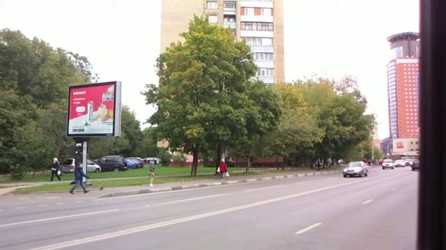 Проедемся по центру Щелково на современном пригородном автобусе ЛиАЗ-5292.65! смотреть онлайн