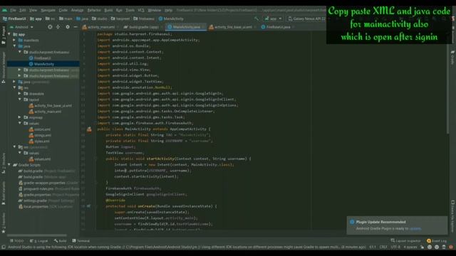 Firebase Authentication with Android смотреть онлайн