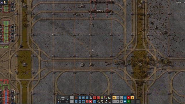 Factorio | Space Exploration | Botless train mall смотреть онлайн