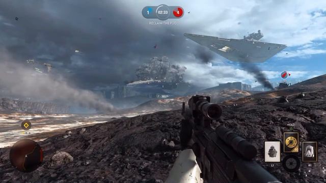 Star wars battlefront how to Make a Ship Crash! смотреть онлайн