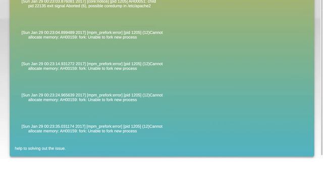 Cannot allocate memory: fork: Unable to fork new process on aws смотреть онлайн