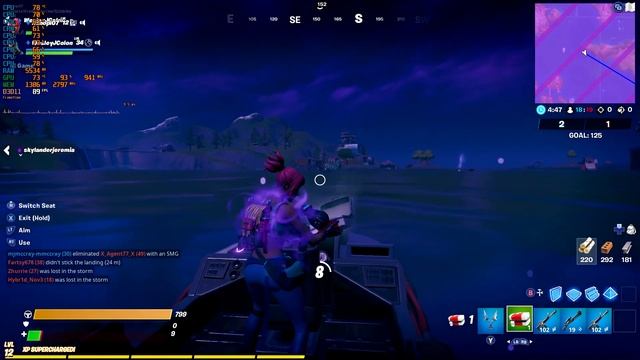Fortnite C2S3 on AMD FX-8150 3.6GHz GTX 760 1080p Low смотреть онлайн