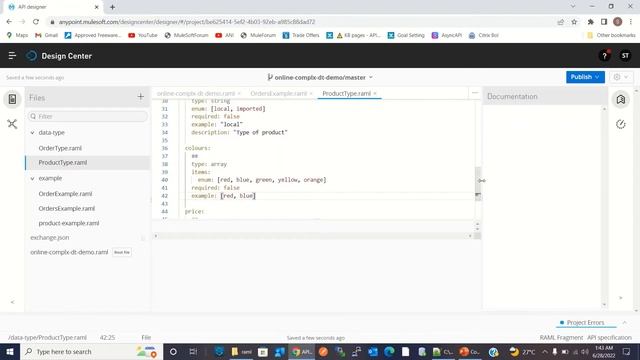 API | Define Complex Data Type in API specification смотреть онлайн