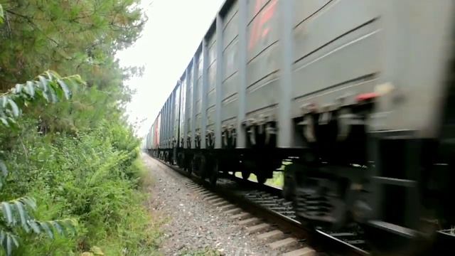 Поездка в Абхазию! Поезда на Абхазской ж/д: раритетный ВЛ8,  туристический поезд 