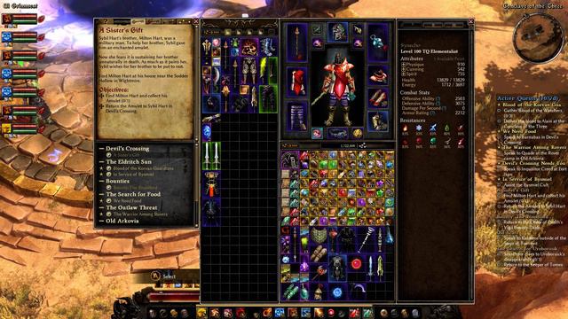 Grimarillion Core Dweller + Winter Sprite TQ Elementalist [Gear + Skills] смотреть онлайн
