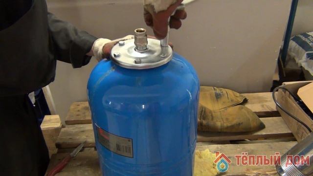 Как заменить мембрану в гидроаккумуляторе 24 литра своими руками