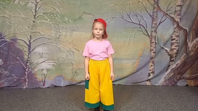 Чепрага Ксения, 7 лет. А. Барто "Помощница" смотреть онлайн