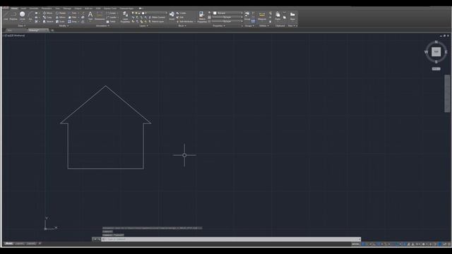 Architectural Design Tutorial 1 - AutoCAD 2018 - Absolute & Relative Coordinate Plotting смотреть онлайн