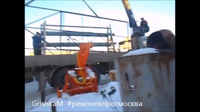 Откатные ворота своими руками.Длинна 13ть метров. Готовые 24х метровые ворота смотреть онлайн